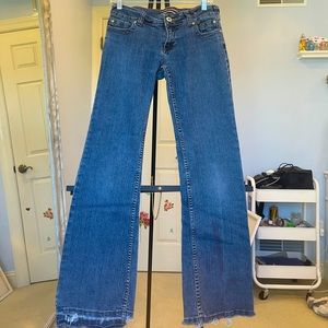 Low waisted bell bottoms